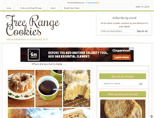 Tablet Screenshot of freerangecookies.com